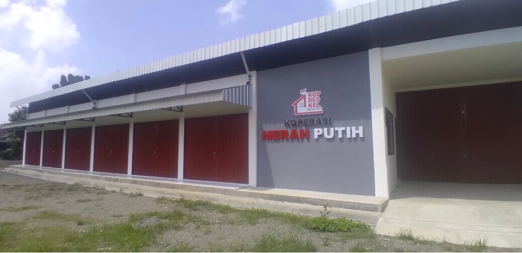 Gedung Koperasi Merah Putih Gampong Tiba Raya